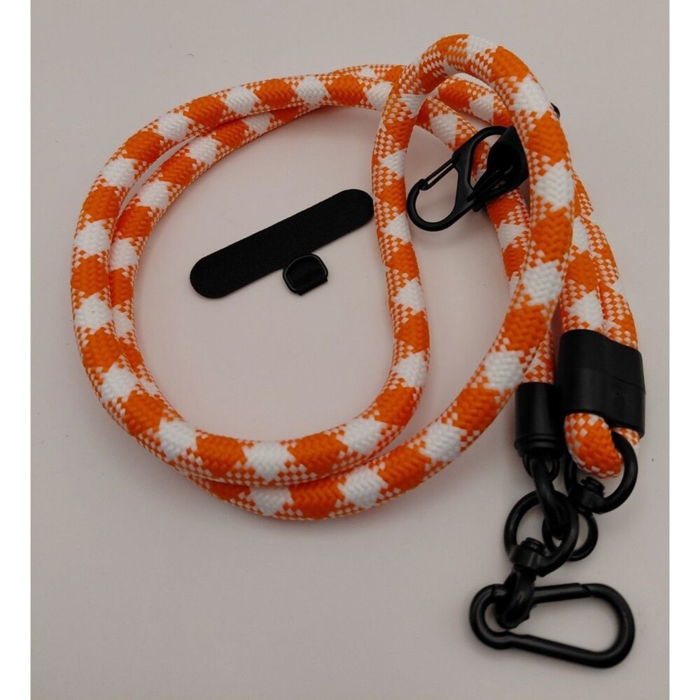 Cellphone Lanyard Universal Most Smartphones Orange